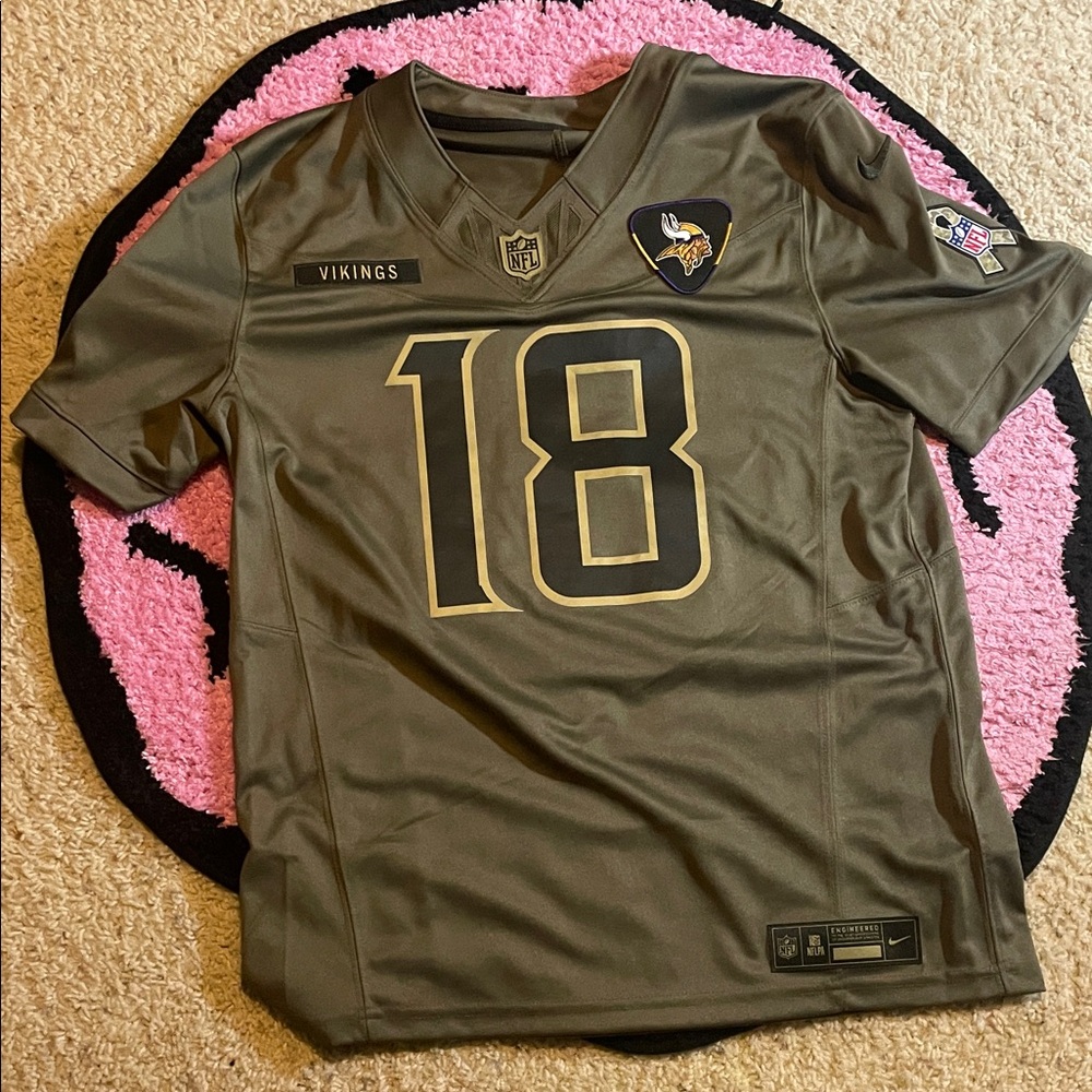 Nike NFL US Army Vikings jersey Justin Jefferson